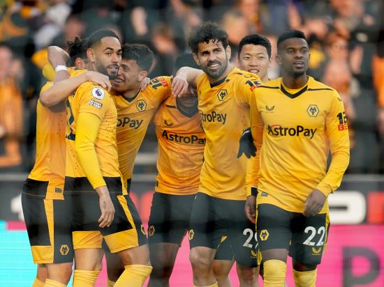 Wolves take big step towards safety with 2-0 win over Crystal Palace