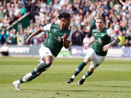 Niall Ennis goal proves enough to seal promotion for Plymouth