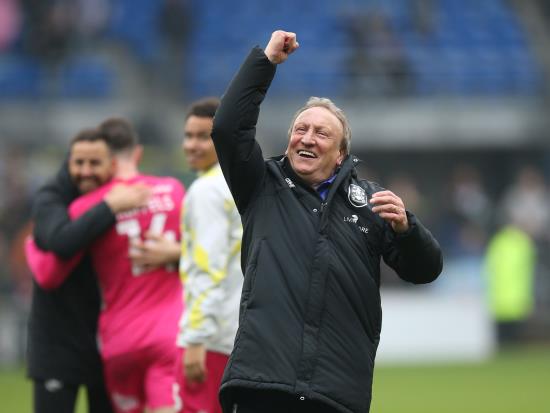 Neil Warnock demands Huddersfield finish the job after moving to brink of safety