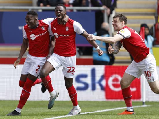Rotherham secure Championship survival with victory over 10-man Middlesbrough