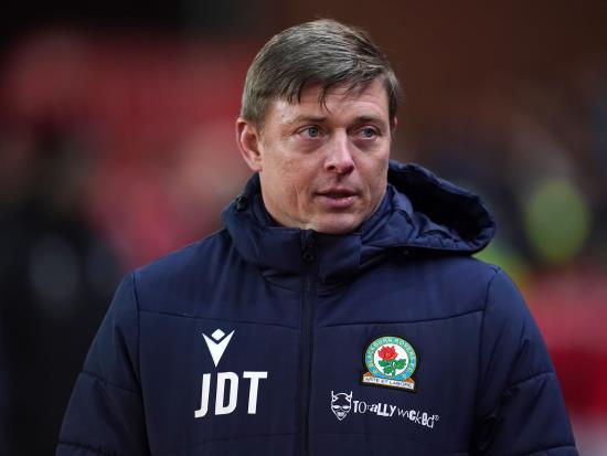 Jon Dahl Tomasson laments Blackburn’s lack of goals despite clinching late draw
