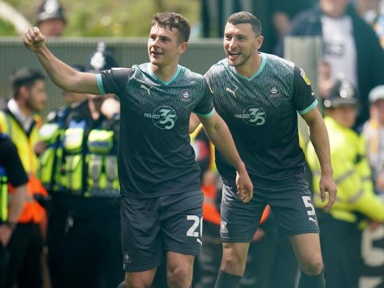 Plymouth crowned League One champions after win at Port Vale