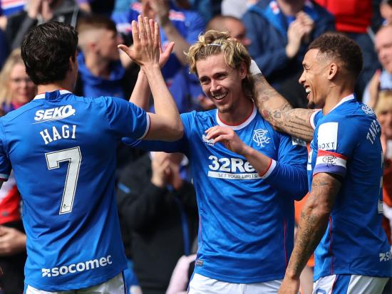 Todd Cantwell gives Rangers fans something to cheer with winner against Aberdeen