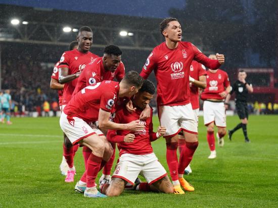 Nottingham Forest out of bottom three after thrilling win over Southampton