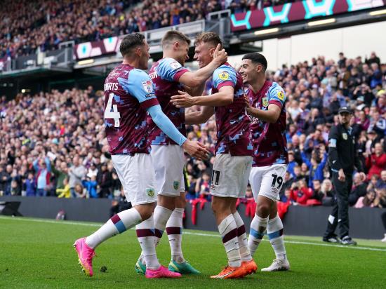 Champions Burnley join the 100 club with comfortable victory over Cardiff