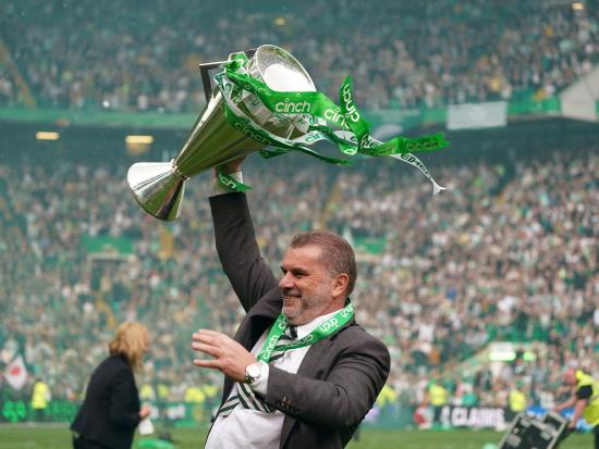 Ange Postecoglou insists he needs no reinforcement about what he has at Celtic