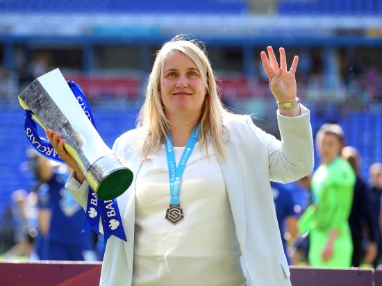 Emma Hayes hails ‘a victory for the team’ as Chelsea win fourth straight title