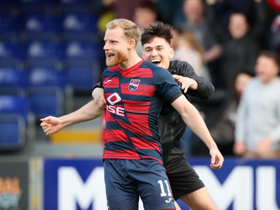 Ross County retain Premiership status after beating Partick Thistle in thriller