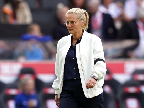 England boss Sarina Wiegman disappointed not to win but no concerns with display