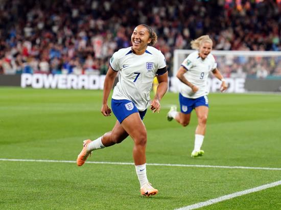 Lauren James strike gives England victory to close in on knockout stages