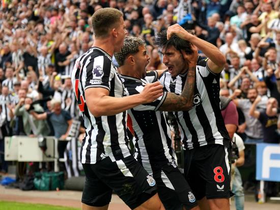 Eddie Howe reveals his admiration for Newcastle star Sandro Tonali