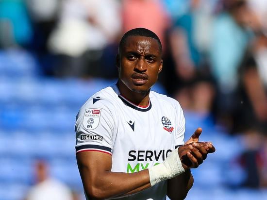 Victor Adeboyejo scores hat-trick but red cards overshadow Bolton win
