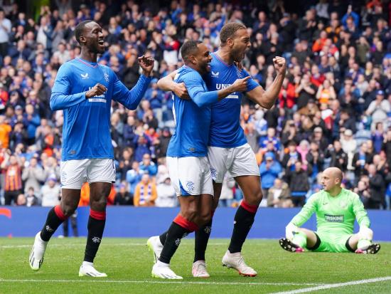 Rangers fight back to avoid cup upset against Morton
