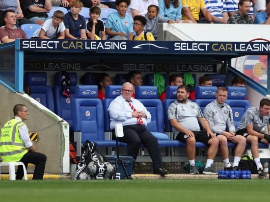 Steve Evans baffled by referee decisions in Stevenage’s loss to Reading