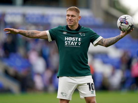 Martyn Waghorn’s hat-trick helps Derby to victory at Peterborough