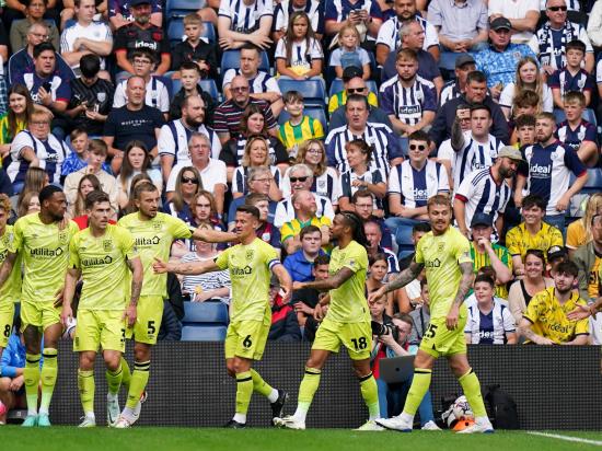 Jack Rudoni late show at The Hawthorns give Terriers first league win