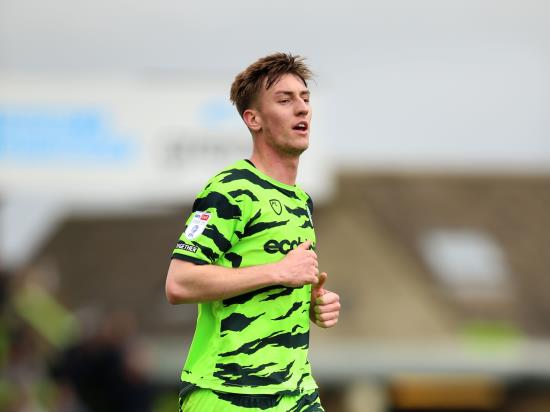 David Horseman happy as Harvey Bunker helps Forest Green to see off Sutton