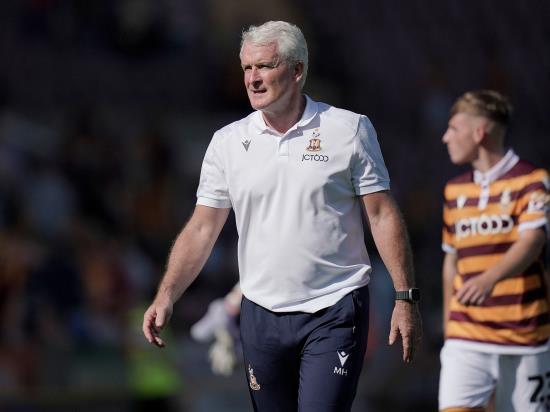 Mark Hughes calls for people to ‘keep their nerve’ as Bradford booed after draw