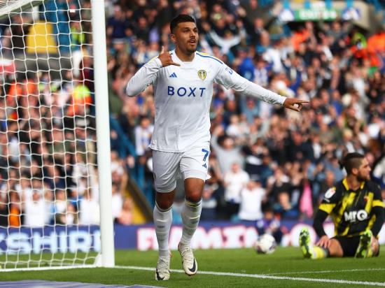 Leeds continue impressive form with dominant win over Watford