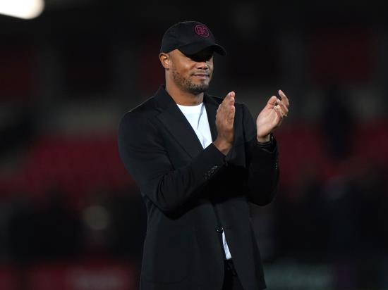Vincent Kompany hails a ‘professional performance’ from Burnley at Salford