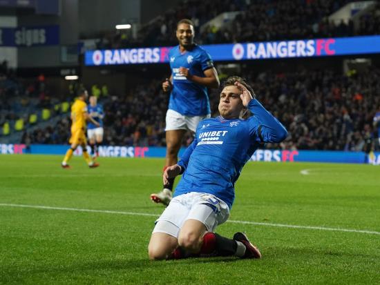 Rangers ease into Viaplay Cup semi-finals after hammering Livingston