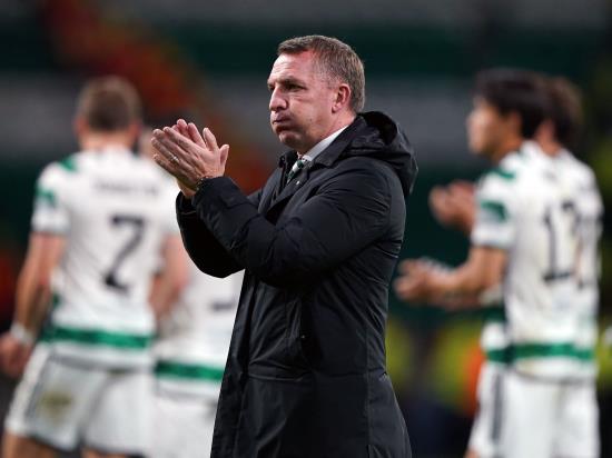 Brendan Rodgers ‘bitterly disappointed’ as Celtic lose to Lazio after late drama
