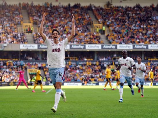 Wolves cling on to claim point against high-flying Aston Villa