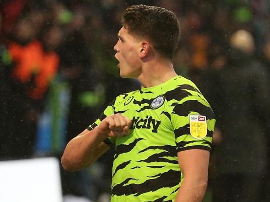 Five-star Forest Green off bottom after crushing 10-man Colchester