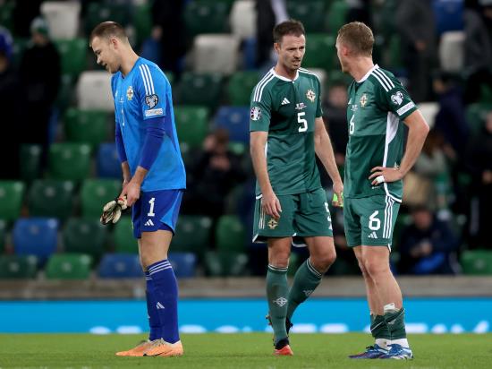 Shea Charles dismissed as Northern Ireland lose at home to Slovenia