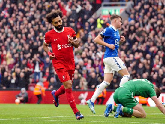 Mohamed Salah’s double helps Liverpool to another derby-day success