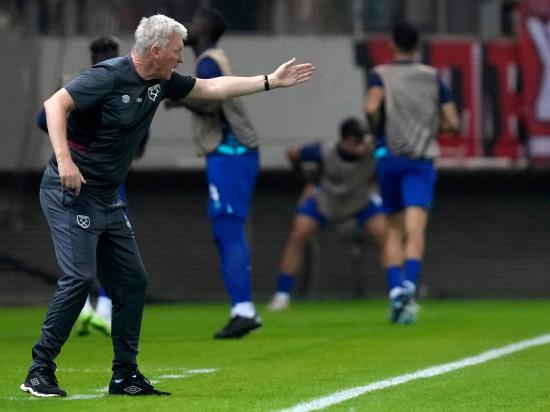 David Moyes defends team selection as West Ham’s unbeaten European run ended