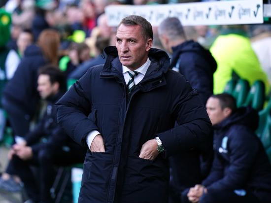 Brendan Rodgers bemoans lack of tempo from Celtic in stalemate at Hibernian
