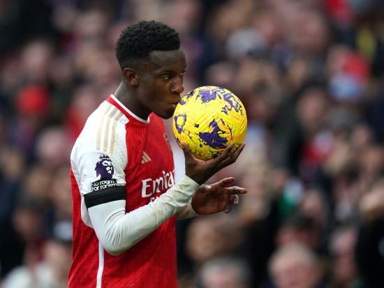 Eddie Nketiah hits hat-trick as five-star Arsenal sweep aside Sheffield United