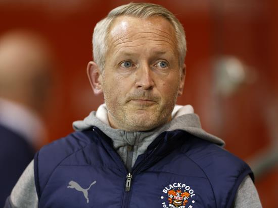 Neil Critchley felt Blackpool dropped two points against Fleetwood