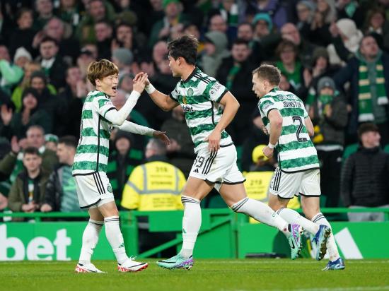 Oh Hyeon-gyu’s late strike completes Celtic comeback victory against St Mirren