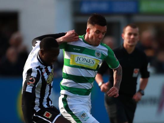 Rhys Murphy brace helps Yeovil into FA Cup second round