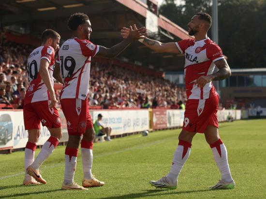 Jamie Reid settles FA Cup thriller as Stevenage see off Tranmere