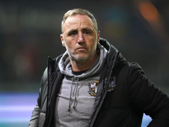 Andy Crosby proud as 10-man Port Vale hold on for a draw