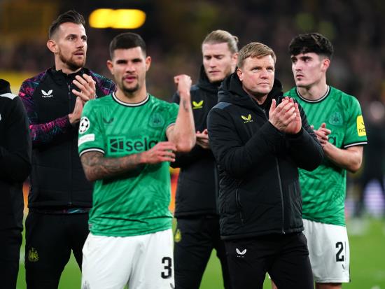 Eddie Howe knows Newcastle need two wins to keep Champions League hopes alive