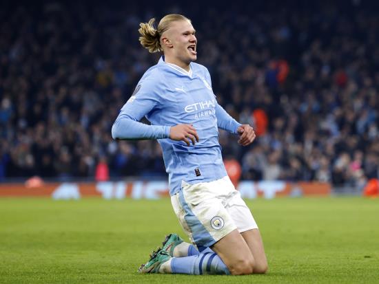 Erling Haaland back with a bang as Manchester City progress in Champions League