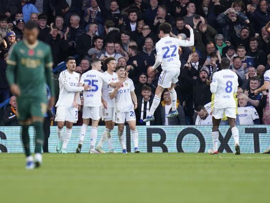 Leeds continue promotion pursuit with win over Plymouth
