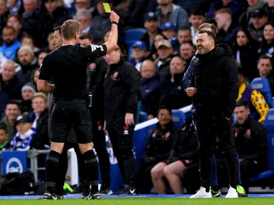 I don’t like English referees – Roberto De Zerbi unhappy after Brighton held