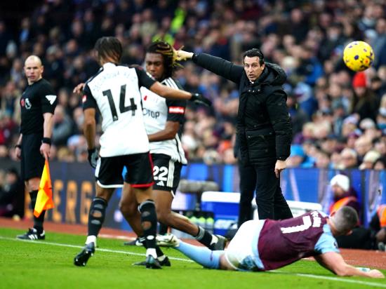 Unai Emery demands consistency from Aston Villa after victory over Fulham