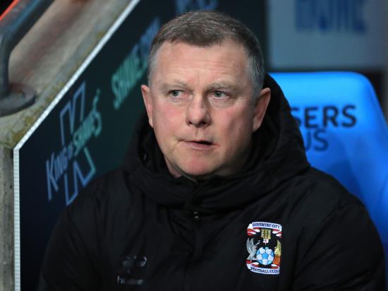 Mark Robins knows Coventry need to improve further after win over Plymouth