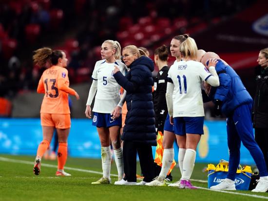 We never lost trust – Sarina Wiegman confident England would fight back for win