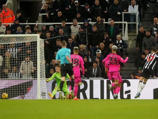 Teenager Lewis Miley nets maiden goal as Newcastle overcome 10-man Fulham