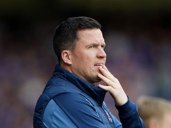 Gary Caldwell bemused by red card in draw at Stevenage but likes Exeter’s spirit