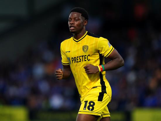 Bobby Kamwa on target as Burton end winless run with victory over Blackpool