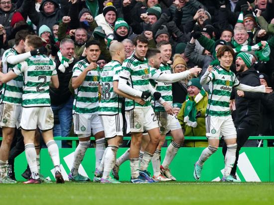 Kyogo Furuhashi settles Old Firm derby as Celtic end Philippe Clement run