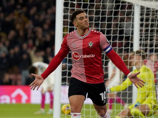 Che Adams on target as Southampton beat Plymouth in Championship